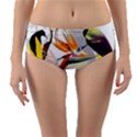 Birds Of Paradise Reversible Mid-Waist Bikini Bottoms View3