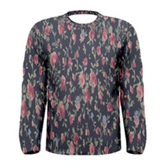 Pattern Flowers Pattern Flowers Men s Long Sleeve Tee