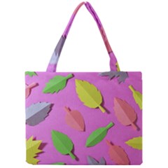 Leaves Autumn Nature Trees Mini Tote Bag by Celenk