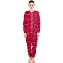 Textile Texture Spotted Fabric OnePiece Jumpsuit (Ladies)  View1