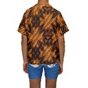 Background Texture Pattern Kids  Short Sleeve Swimwear View2