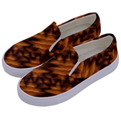 Background Texture Pattern Kids  Canvas Slip Ons