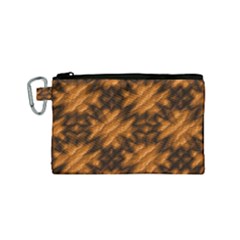 Background Texture Pattern Canvas Cosmetic Bag (small)