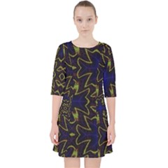 Background Texture Pattern Pocket Dress