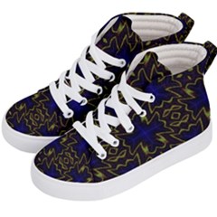 Background Texture Pattern Kid s Hi-top Skate Sneakers