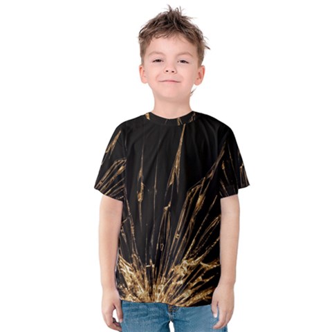 Background Abstract Structure Kids  Cotton Tee by Celenk