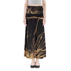 Background Abstract Structure Full Length Maxi Skirt by Celenk