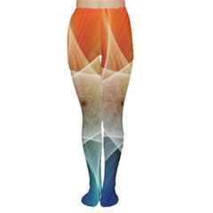 Abstract Star Pattern Structure Women s Tights by Celenk