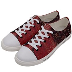 Ikat055 Women s Low Top Canvas Sneakers