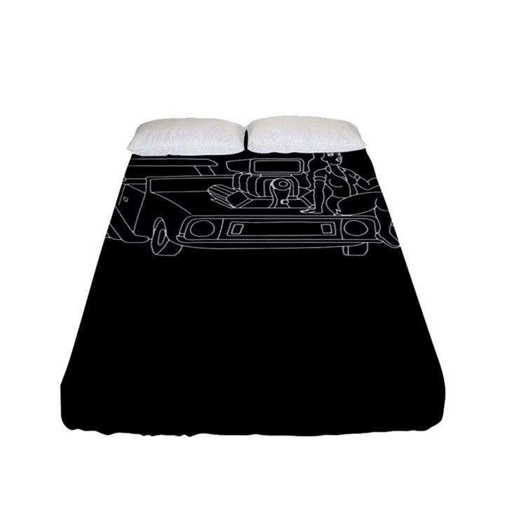 Arctic Monkeys Fitted Sheet (Full/ Double Size)