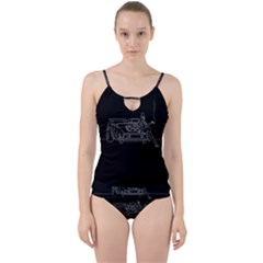 Arctic Monkeys Cut Out Top Tankini Set by Valentinaart