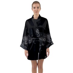 Arctic Monkeys Long Sleeve Kimono Robe