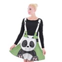 Cute Panda Suspender Skater Skirt View1