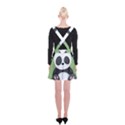 Cute Panda Suspender Skater Skirt View2