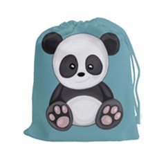 Cute Panda Drawstring Pouches (xxl)