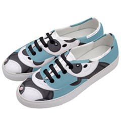 Cute Panda Women s Classic Low Top Sneakers