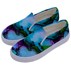 Abstract Painting Art Kids  Canvas Slip Ons