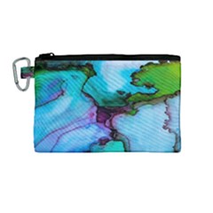 Abstract Painting Art Canvas Cosmetic Bag (medium)