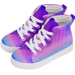 Background Art Abstract Watercolor Kid s Hi-top Skate Sneakers