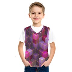 Cube Surface Texture Background Kids  Sportswear