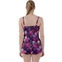 Cube Surface Texture Background Tie Front Two Piece Tankini View2