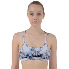 Cat Dog Cute Art Abstract Line Them Up Sports Bra by Celenk