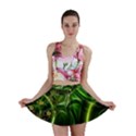 Flora Entwine Fractals Flowers Mini Skirt View1