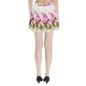 Flower Roses Art Abstract Pleated Mini Skirt View2