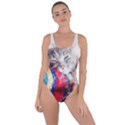 Cat Kitty Animal Art Abstract Bring Sexy Back Swimsuit View1