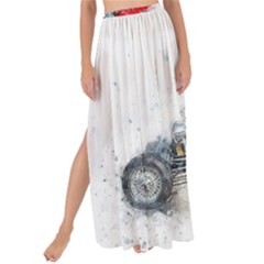 Car Old Car Art Abstract Maxi Chiffon Tie-up Sarong