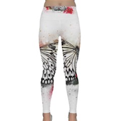 Butterfly Animal Insect Art Classic Yoga Leggings by Celenk