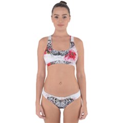 Butterfly Animal Insect Art Cross Back Hipster Bikini Set by Celenk