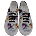 Tiger Roar Animal Art Abstract Men s Classic Low Top Sneakers View1