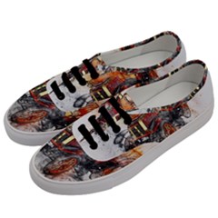 Car Old Car Art Abstract Men s Classic Low Top Sneakers by Celenk