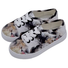 Dog Shetland Pet Art Abstract Kids  Classic Low Top Sneakers