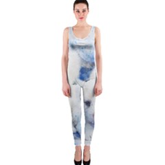 Dog Cats Pet Art Abstract Onepiece Catsuit by Celenk