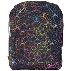 Background Grid Art Abstract Full Print Backpack