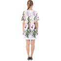 Flowers Bouquet Art Abstract Sixties Short Sleeve Mini Dress View2