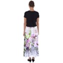 Flowers Bouquet Art Abstract Flared Maxi Skirt View2