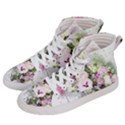 Flowers Bouquet Art Abstract Men s Hi-Top Skate Sneakers View2