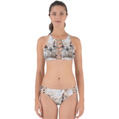 Bird Owl Animal Art Abstract Perfectly Cut Out Bikini Set by Celenk