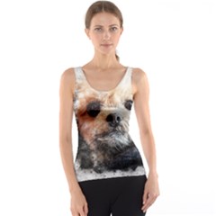 Dog Animal Pet Art Abstract Tank Top by Celenk