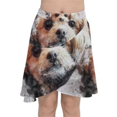 Dog Animal Pet Art Abstract Chiffon Wrap by Celenk