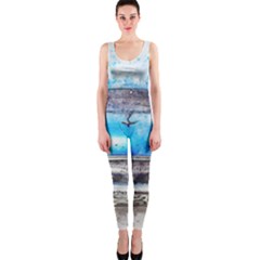 Car Old Car Art Abstract Onepiece Catsuit by Celenk