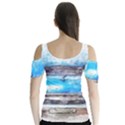 Car Old Car Art Abstract Butterfly Sleeve Cutout Tee  View2