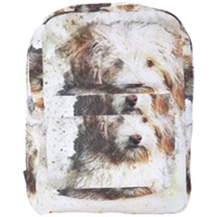 Dog Animal Pet Art Abstract Full Print Backpack