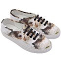 Dog Animal Pet Art Abstract Women s Classic Low Top Sneakers View3