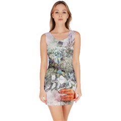 Flowers Bouquet Art Abstract Bodycon Dress by Celenk