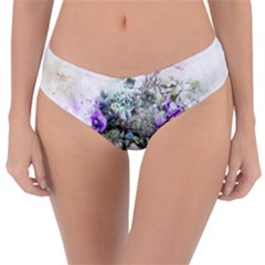 Flowers Bouquet Art Abstract Reversible Classic Bikini Bottoms by Celenk