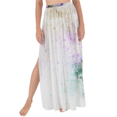 Flowers Bouquet Art Abstract Maxi Chiffon Tie-up Sarong